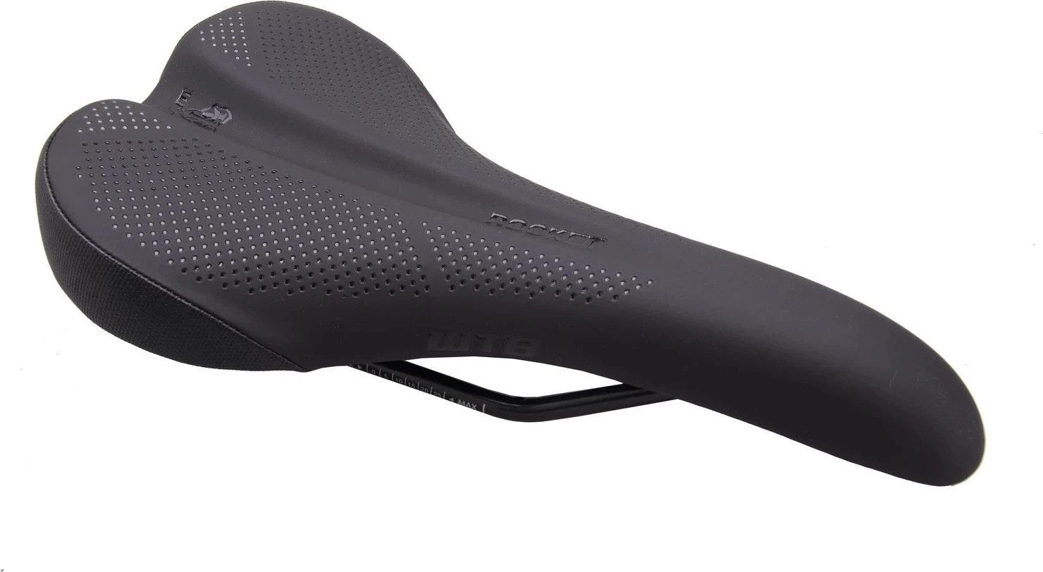 WTB Rocket Steel Saddle Black 3 WTB Rocket Steel Saddle Black