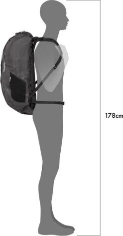 Ortlieb Atrack CR Urban 25L Backpack Pepper Grey -elvedes shop 182137360cc5f564f7182.14817741