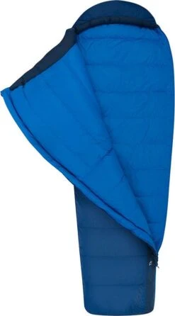 Sea To Summit Trek TkII Down Sleeping Bag Blue Long Left Zip -elvedes shop 184208760520685427382.91374764