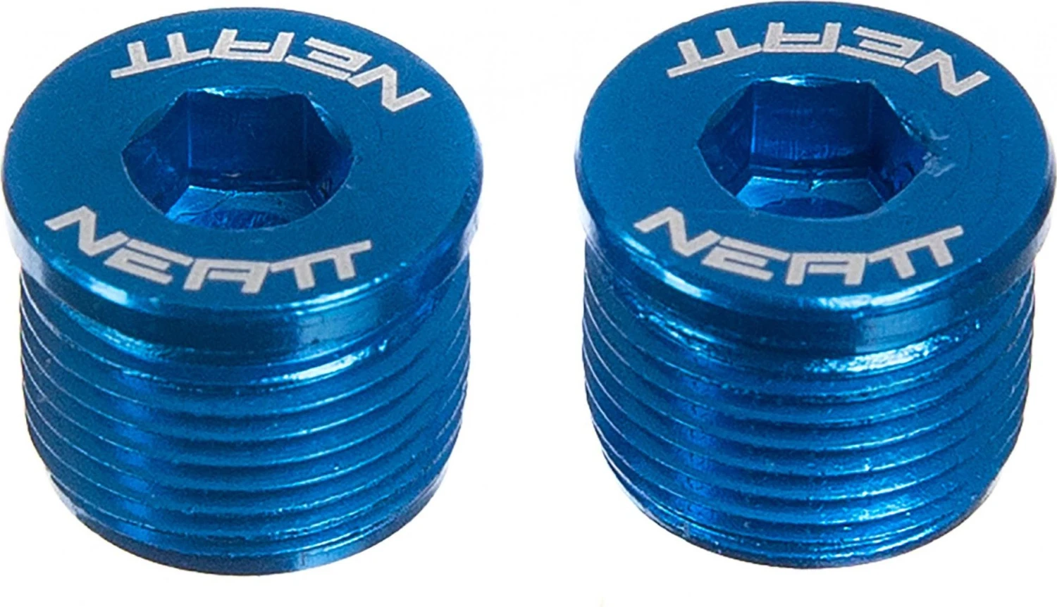 Neatt Attack V2 / Oxygen V2 Blue Pedal Axle Covers (x2) 3 Neatt Attack V2 / Oxygen V2 Blue Pedal Axle Covers (x2)