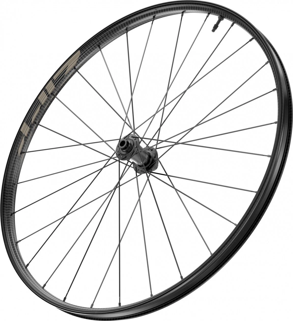 Zipp 101 XPLR Tubeless 700 Disc Front Wheel | 12x100mm | Centerlock | Black And Beige Kwiqsand 4 Zipp 101 XPLR Tubeless 700 Disc Front Wheel | 12x100mm | Centerlock | Black And Beige Kwiqsand - Image 2