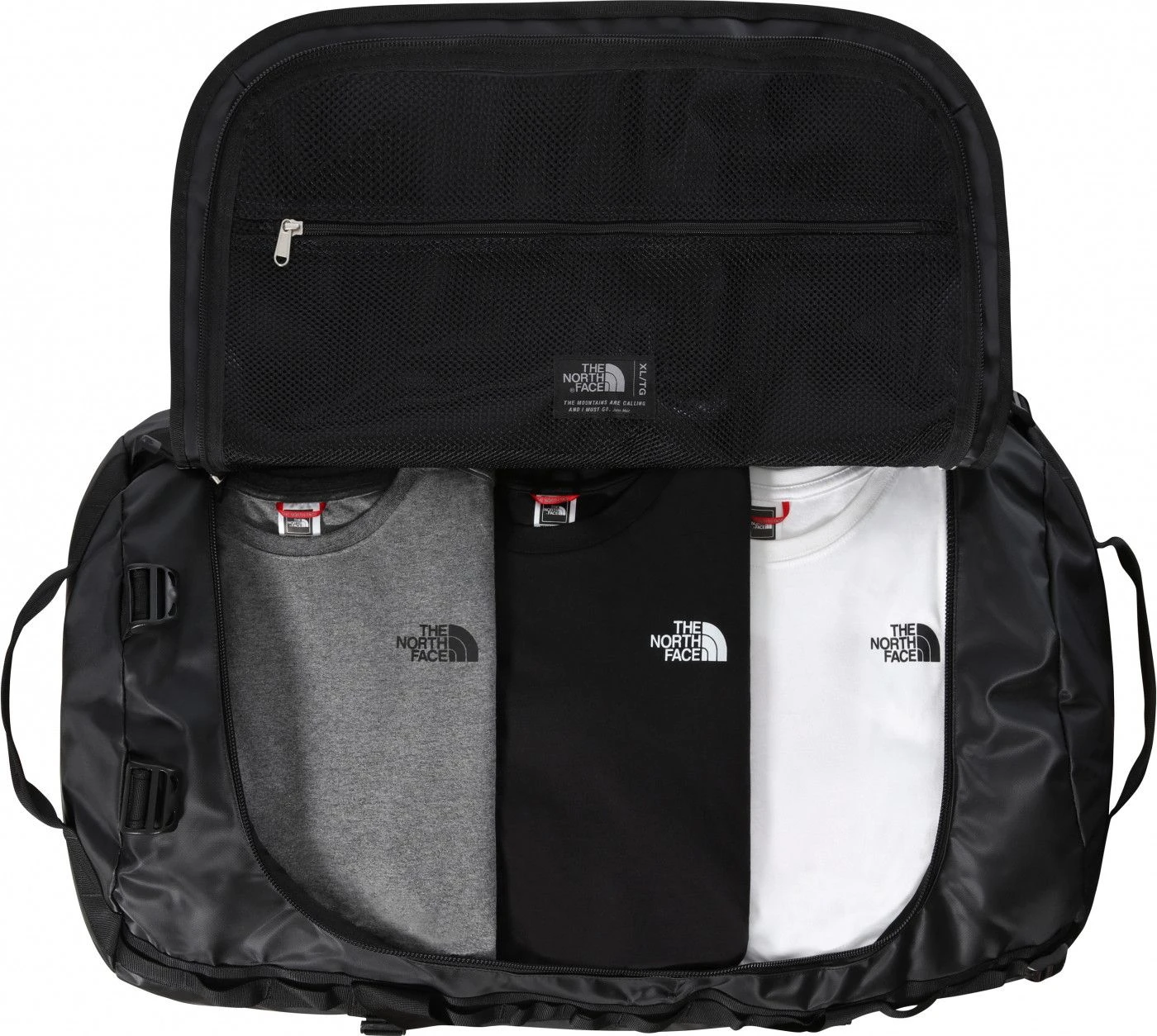 The North Face Base Camp Duffel XL Noir 4 The North Face Base Camp Duffel XL Noir - Image 2