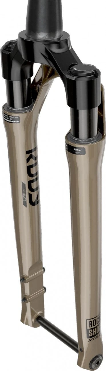 Rockshox Rudy Ultimate XPLR 700c Fork | 12x110 Mm | Offset 45 | Beige Kwiqsand 2023 4 Rockshox Rudy Ultimate XPLR 700c Fork | 12x110 Mm | Offset 45 | Beige Kwiqsand 2023 - Image 2