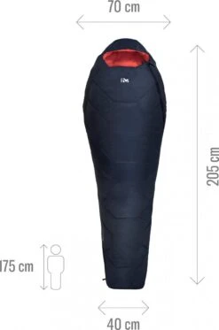 Millet Baikal 750 Sleeping Bag Blue Women -elvedes shop 218157361b1f3690316b6.87603456