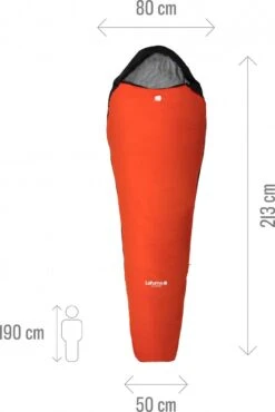 Lafuma Active 10 ° Orange Unisex D Sleeping Bag -elvedes shop 218481961bb190694af29.41420210