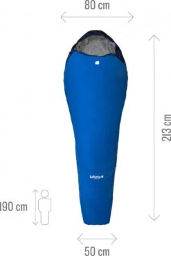 Lafuma Active 10 ° Blue Unisex D Sleeping Bag -elvedes shop 218482061bb18c7267f17.56015509