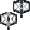 CRANKBROTHERS Pedals DOUBLE SHOT Black Silver Blue -elvedes shop 5704d6654f20b