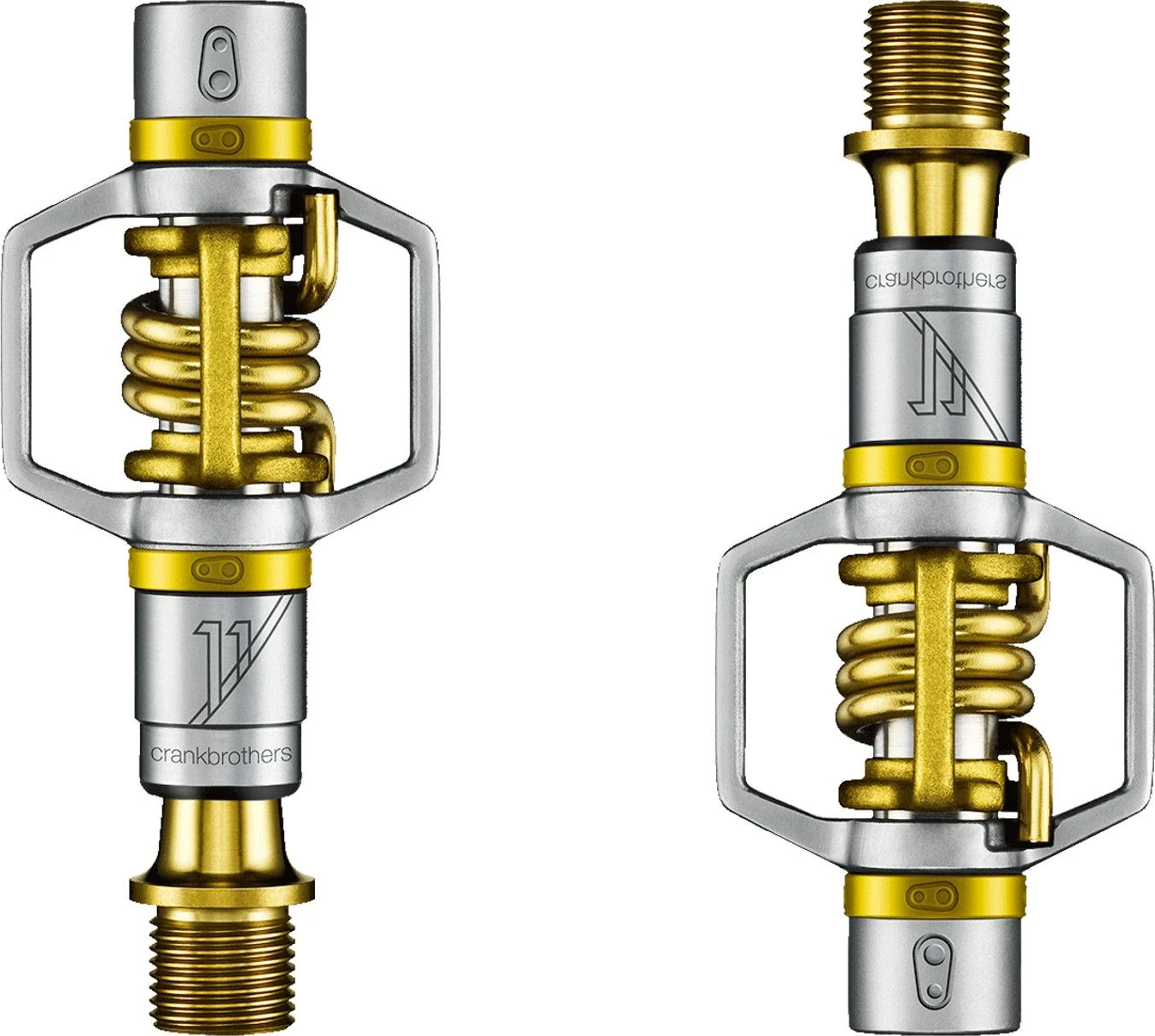 CRANKBROTHERS Pair Eggbeater 11 Pedals Gold 3 CRANKBROTHERS Pair Eggbeater 11 Pedals Gold