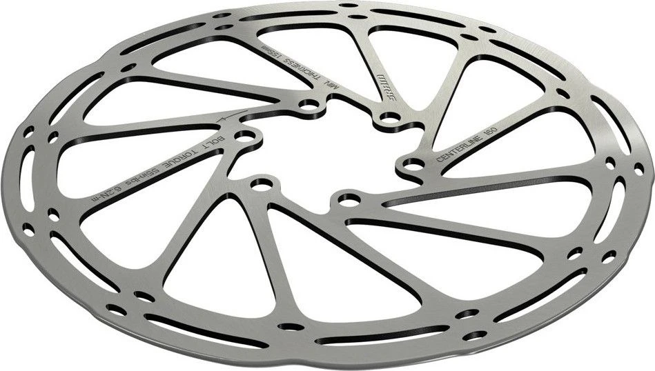 Sram Centerline Rounded 6 Holes Disc Silver 5 Sram Centerline Rounded 6 Holes Disc Silver - Image 3