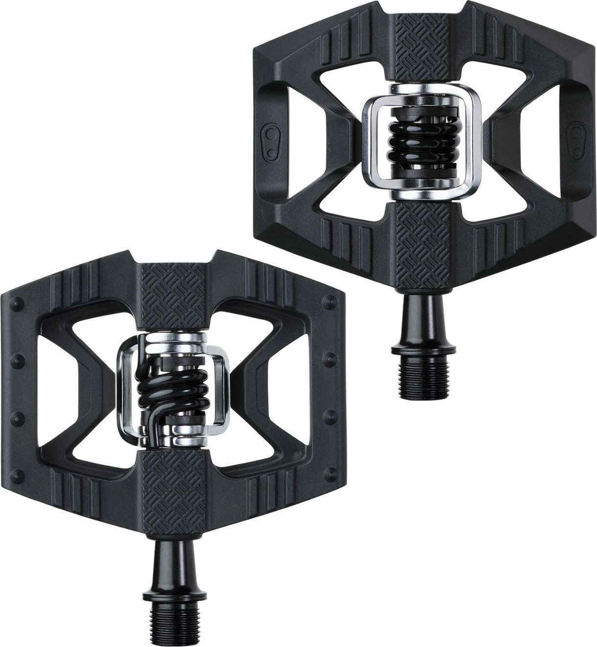 CRANKBROTHERS Pedals DOUBLE SHOT 1 Black 3 CRANKBROTHERS Pedals DOUBLE SHOT 1 Black