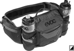 Evoc Hip Pack Pro 3L Hydration Belt Carbon Grey Chili Red -elvedes shop 5c08ee9a4484f