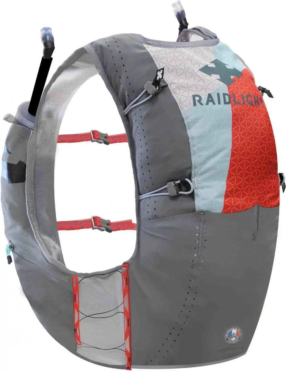 Raidlight Responsiv Vest 6L Backpack Grey 3 Raidlight Responsiv Vest 6L Backpack Grey