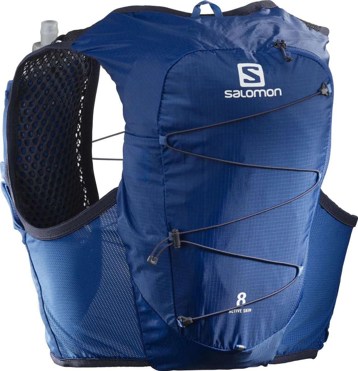 Salomon Active Skin 8 Set Hydration Pack Blue Unisex 3 Salomon Active Skin 8 Set Hydration Pack Blue Unisex